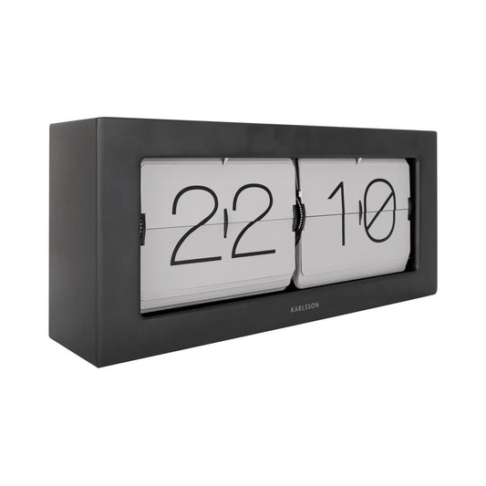 Wall/Table Clock Boxed Flip XL