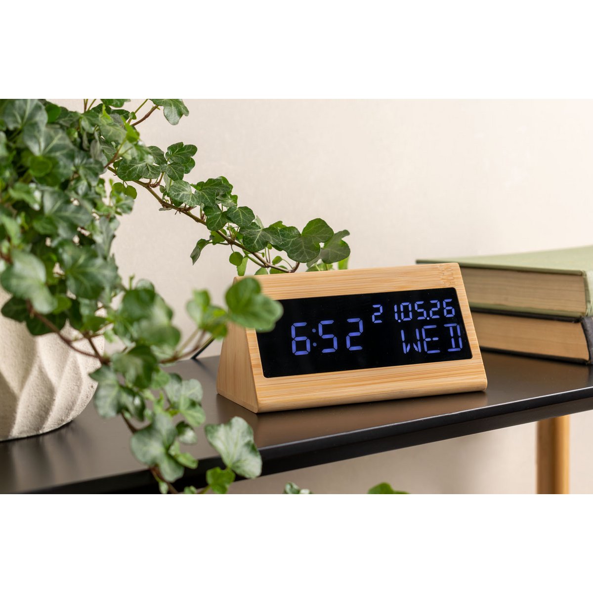 alarm Clock Triangle Bamboo