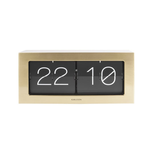 Wall/Table Clock Boxed Flip XL