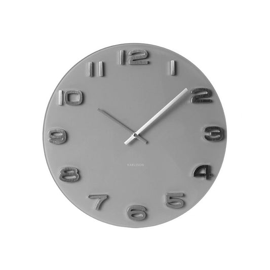 Wall Clock Vintage Round