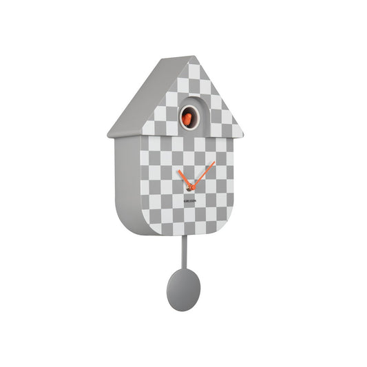 Wall Clock Modern Cuckoo Checker