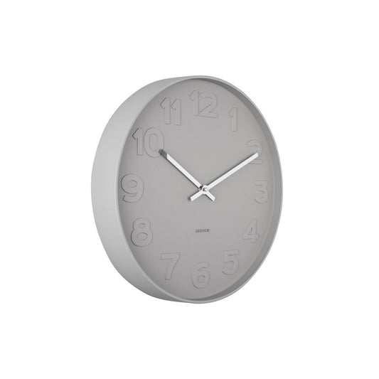 Wall Clock Mr. Grey Numbers