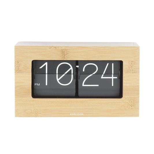 Wall/Table Clock Boxed Flip