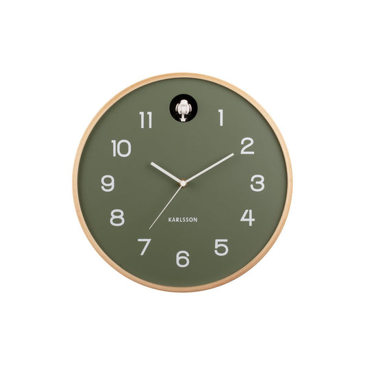 Wall Clock Natural Cuckoo