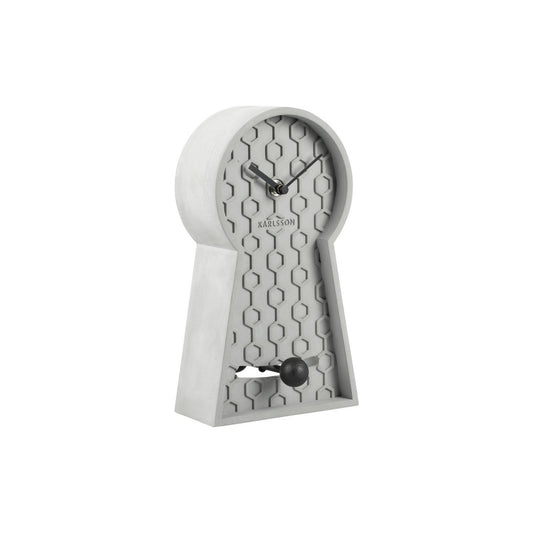 Table Clock Honeycomb Pendulum