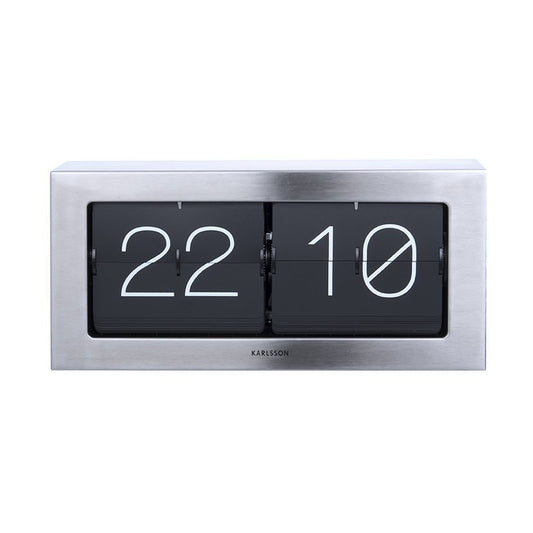 Wall/Table Clock Boxed Flip XL