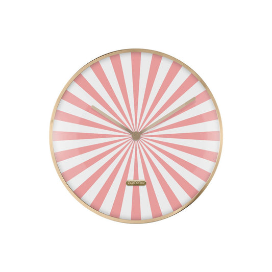 Wall Clock Candy Swirl Dome