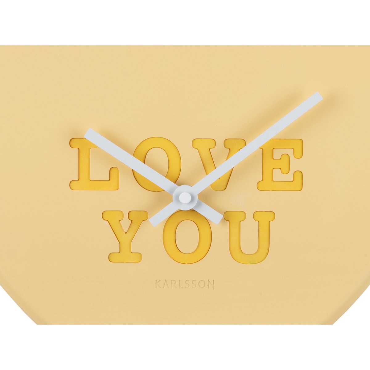 Wall Clock Heart Candy