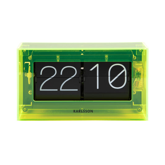 Table clock Boxed Flip