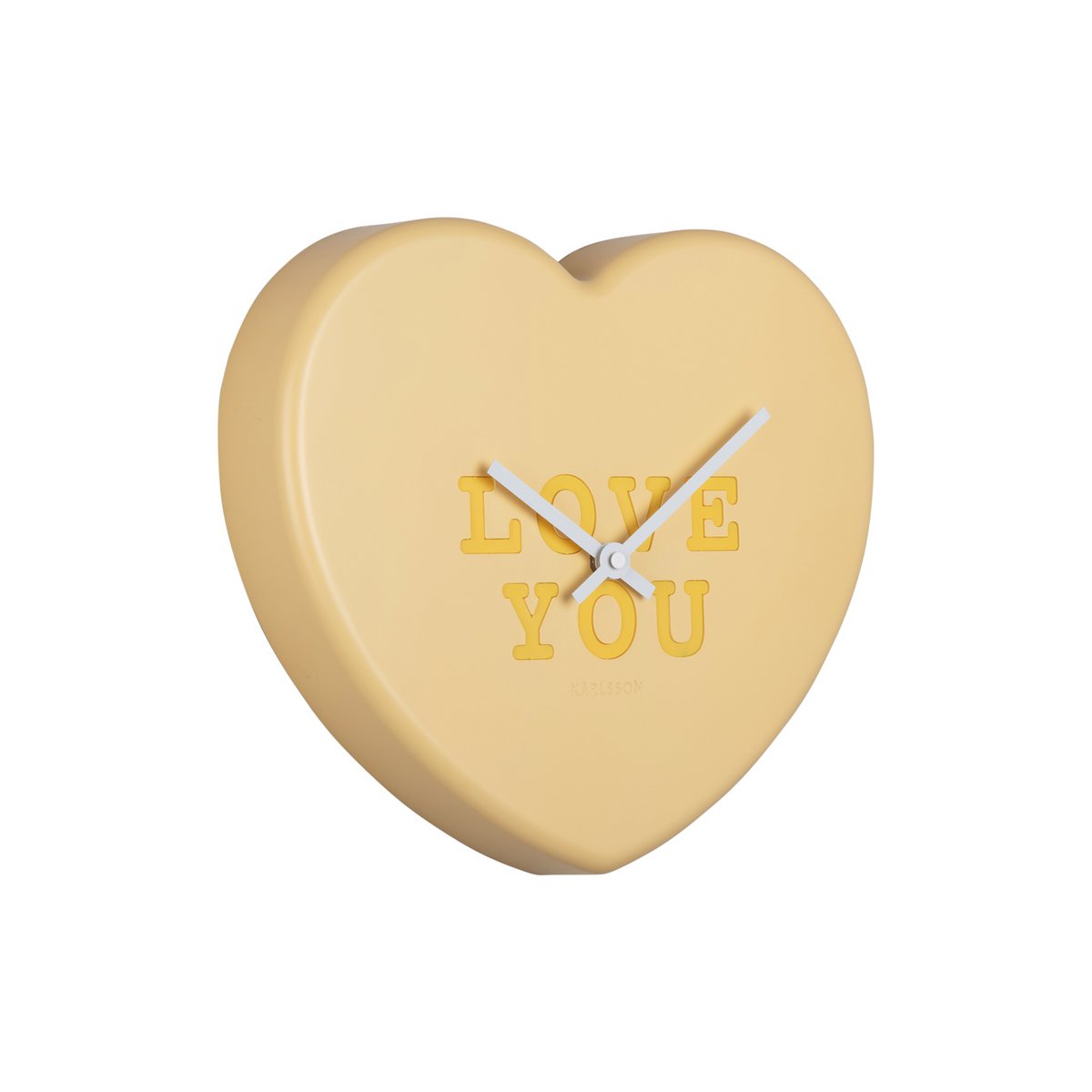 Wall Clock Heart Candy