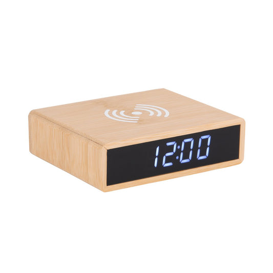 Alarm Clock Fat w. Phone Charger LED