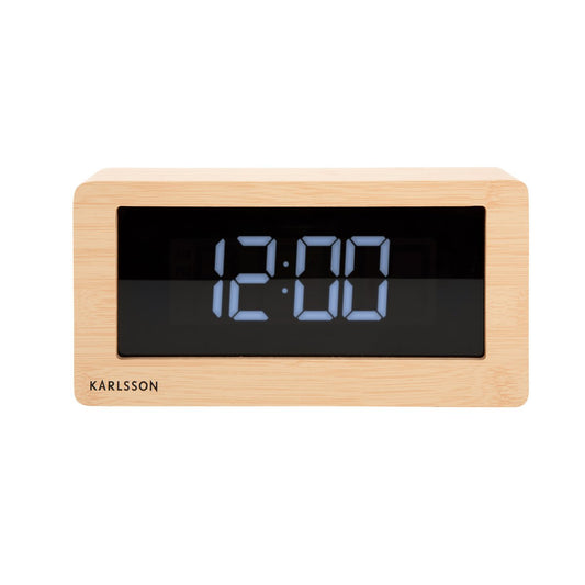 Table Clock Boxed LED