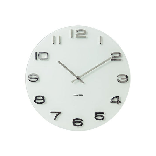 Wall Clock Vintage Round