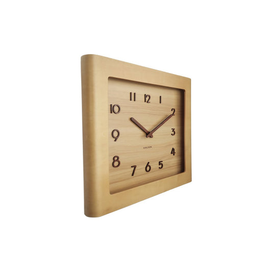 Wall Clock Sole Squared Frame