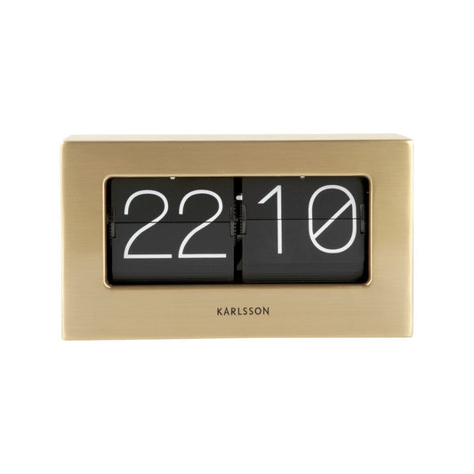 Wall/Table Clock Boxed Flip