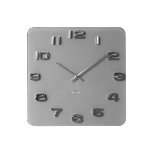 Wall Clock Vintage Squared