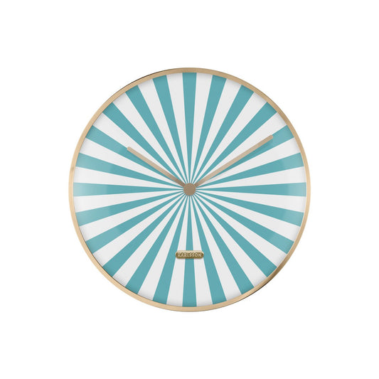 Wall Clock Candy Swirl Dome