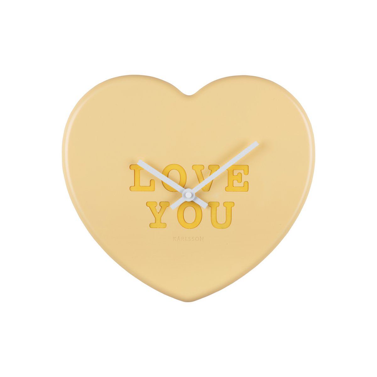 Wall Clock Heart Candy