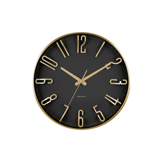 Wall Clock Elevated Glam