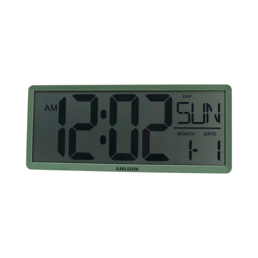 Wall/Table Clock Retro LCD